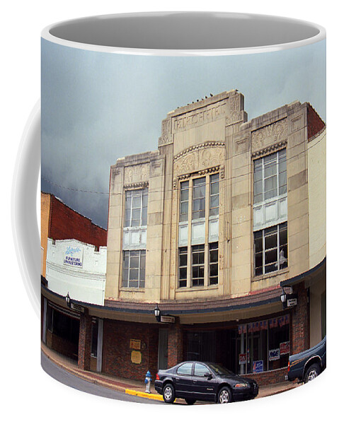 America Coffee Mug featuring the photograph Elizabethton, Tennessee - Birchfiel Building 2008 by Frank Romeo
