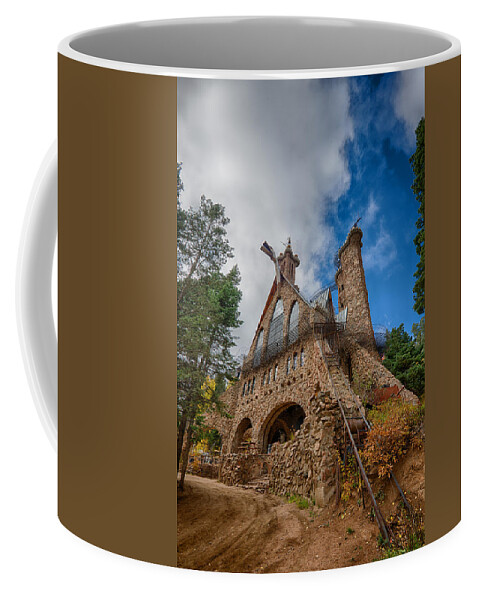 Bishops Castle Coffee Mug featuring the photograph Bishop's Castle by Elin Skov Vaeth