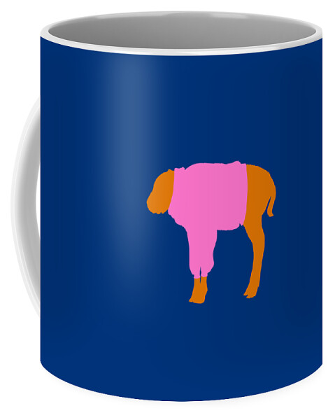 Bison Coffee Mug featuring the photograph The Bison Calf Looked Cold by Max Waugh