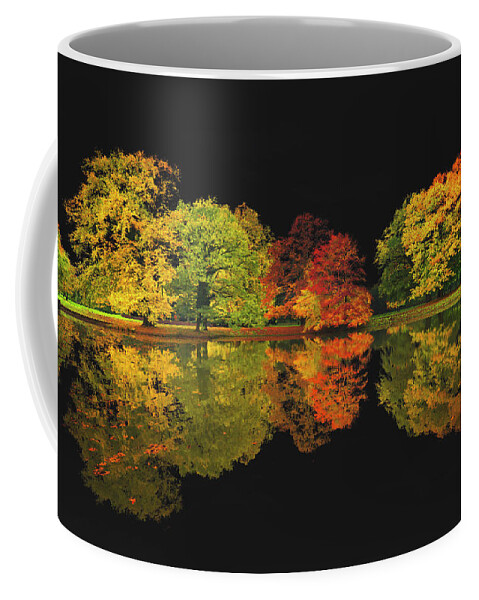 Landscape Coffee Mug featuring the photograph Black Muse by Philippe Sainte-Laudy