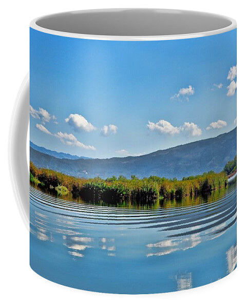 River Coffee Mug featuring the photograph Black River Jamaica by Elaine Manley