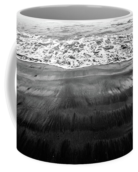 Costa Rica Coffee Mug featuring the photograph Black Sands by D Justin Johns