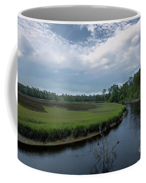 Black Water Coffee Mug featuring the photograph Black Water Creek by Dale Powell