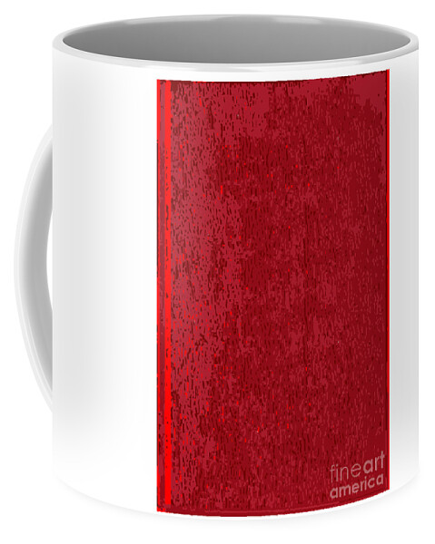 Blank Red Book Cover Coffee Mug by Bigalbaloo Stock - Pixels