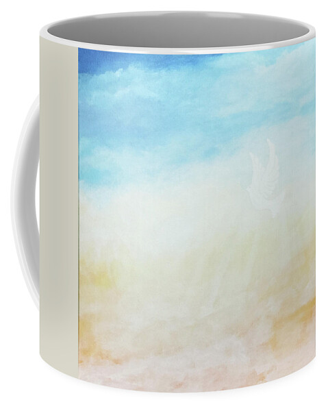 Blessing Coffee Mug featuring the painting Blessed by Linda Bailey