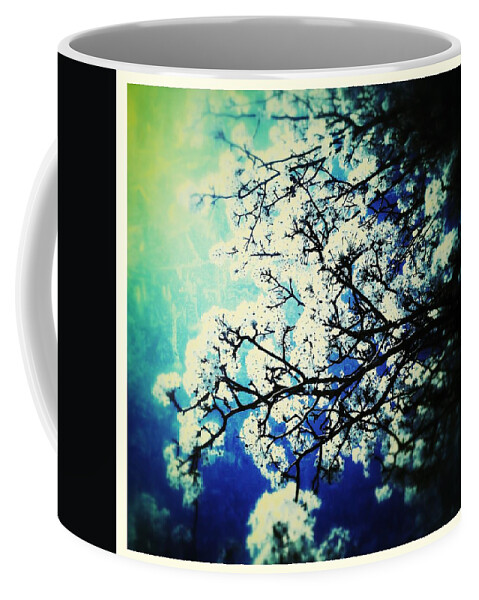 Spiritual Coffee Mug featuring the photograph Blossoming by Christine Paris
