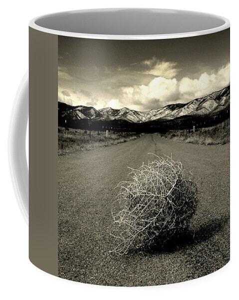 Tumbleweed Coffee Mug featuring the photograph Blowin In The Wind.. by Al Swasey