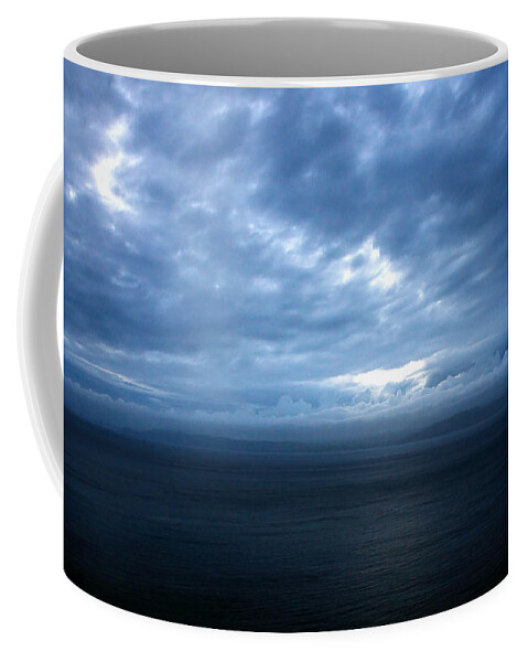 Blue Coffee Mug featuring the photograph Blue Ballinskelligs Sunset by Mark Callanan