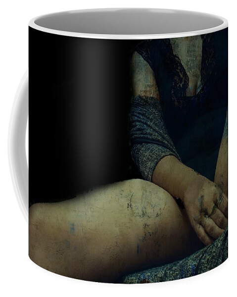 Legs Coffee Mug featuring the digital art Blue Bayou by Paul Lovering