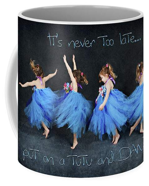 Tutu Coffee Mug featuring the photograph Blue Fairy by Jill Love
