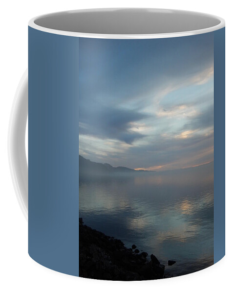 Galleryofhope Coffee Mug featuring the photograph Blue Haze by Gallery Of Hope 