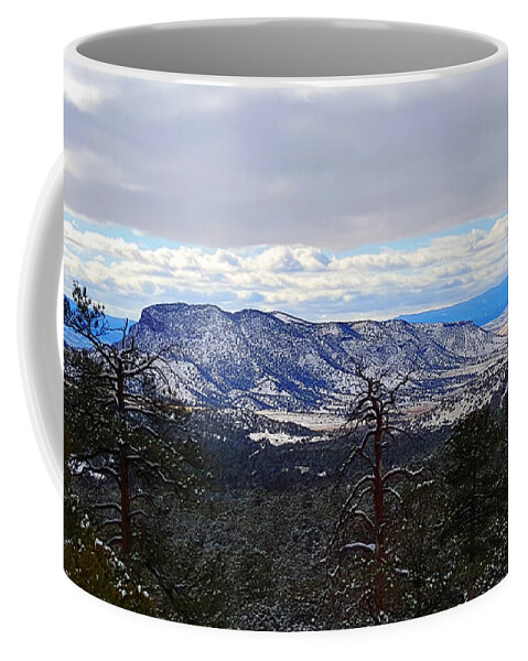 Southwest Landscape Coffee Mug featuring the photograph Blue Hill by Robert WK Clark