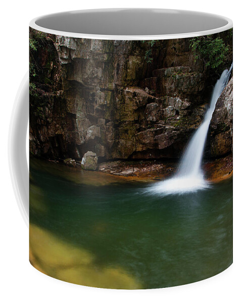 Waterfall Coffee Mug featuring the photograph Blue Hole in Spring 2017 III by Jeff Severson
