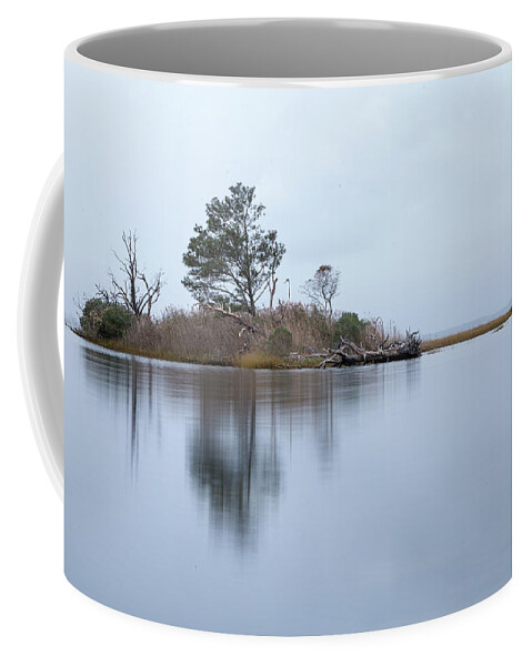 Island Coffee Mug featuring the photograph Blue Morning by Alan Raasch