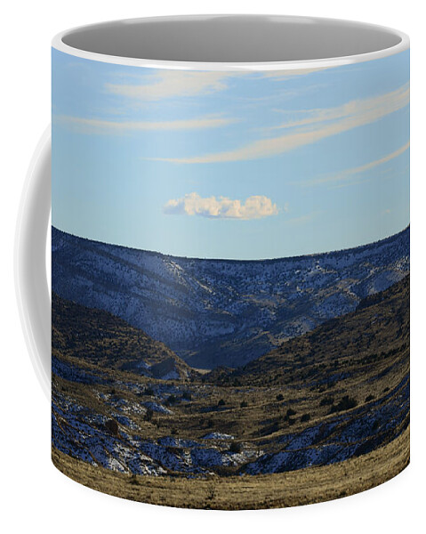 Southwest Landscape Coffee Mug featuring the photograph Blue plateau by Robert WK Clark