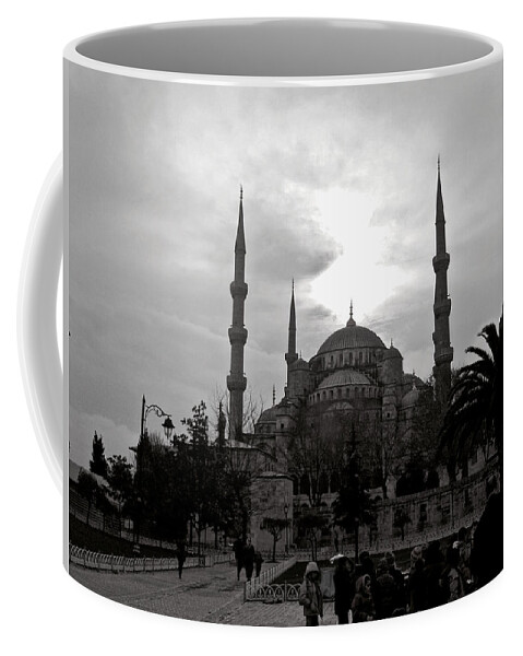 Blue Mosque Coffee Mug featuring the photograph Blue by Rachel Morrison