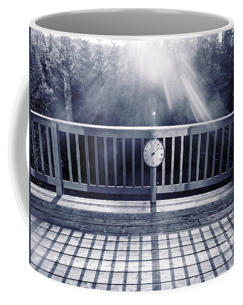 Sunlight Coffee Mug featuring the photograph Blue Summer by Onedayoneimage Photography