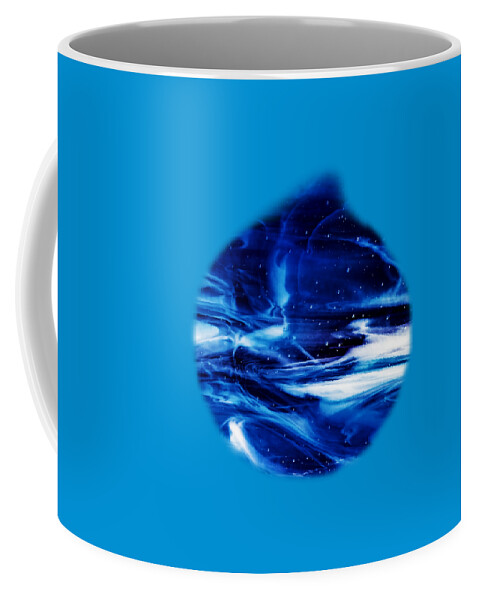 Texas Coffee Mug featuring the photograph Blue Wave by Erich Grant
