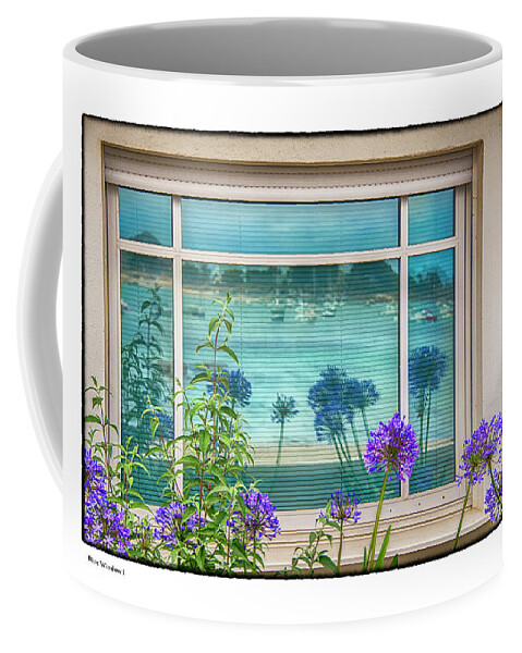  Coffee Mug featuring the photograph Blue Window I by R Thomas Berner