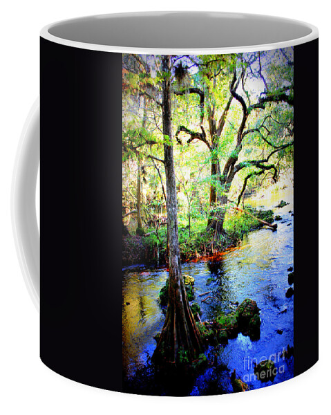 Florida Coffee Mug featuring the photograph Blues in Florida Swamp by Carol Groenen