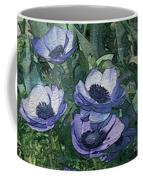 Photography Coffee Mug featuring the digital art Blues by Kathie Chicoine