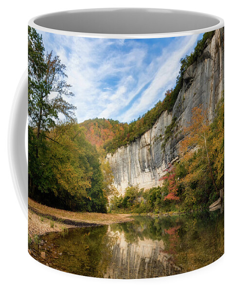 Arkansas Coffee Mug featuring the photograph Bluff by James Barber