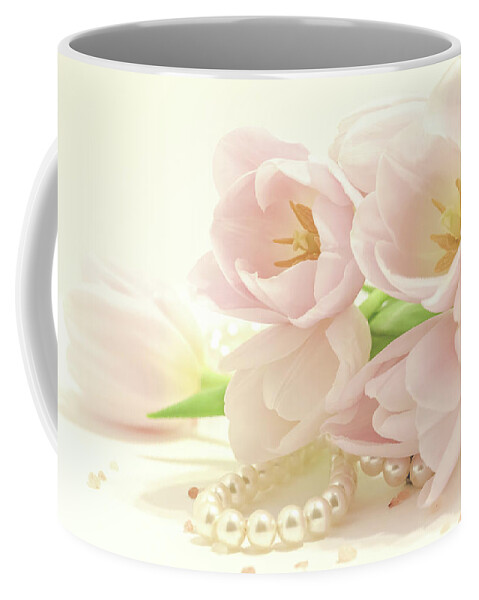Pink Coffee Mug featuring the photograph Blush by Holly Ross