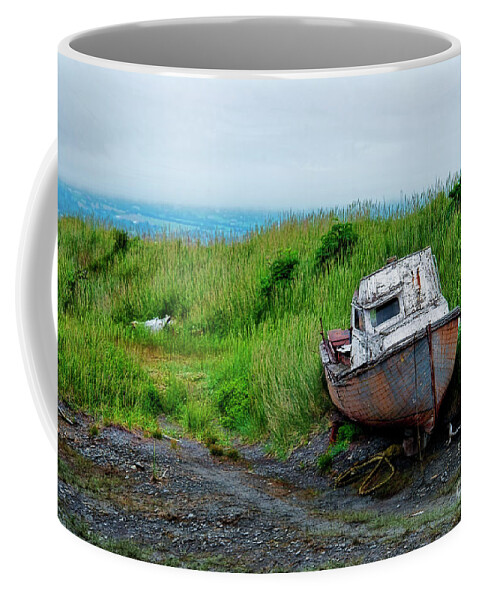 Homer Coffee Mug featuring the photograph Boat with One Eye by David Arment