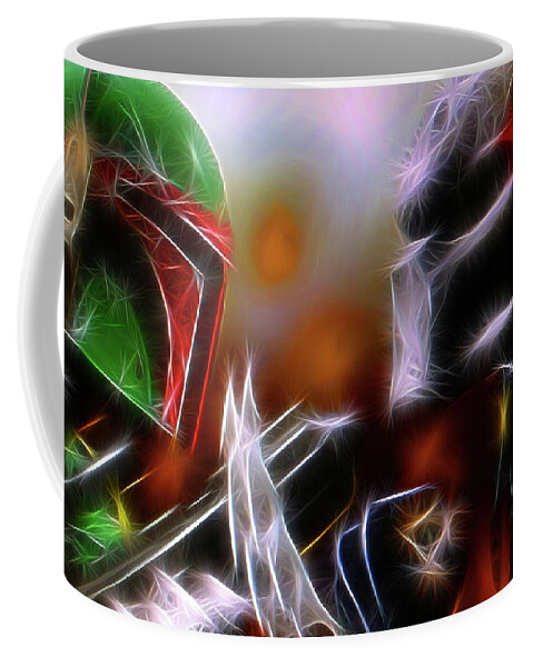 Boba Fett Vs Predator Coffee Mug by Doc Braham - Pixels