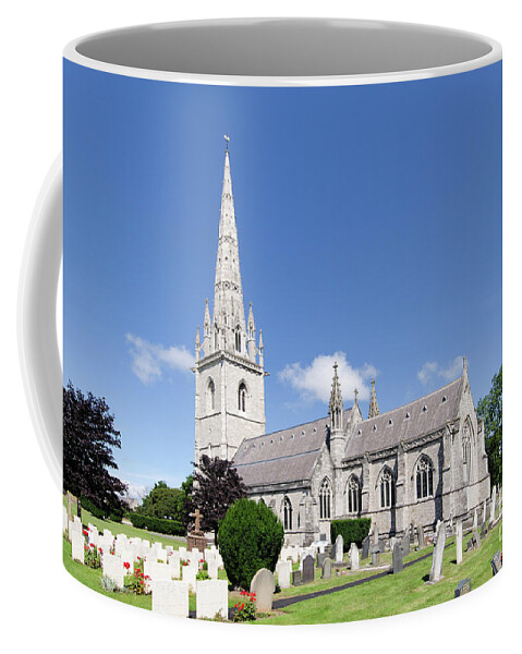 Bodelwyddan Coffee Mug featuring the photograph Bodelwyddan church by Steev Stamford