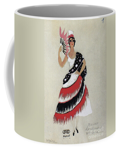 1941 Coffee Mug featuring the photograph Bolero Costume by Granger