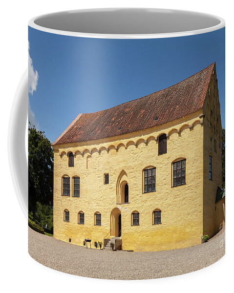 Medieval Coffee Mug featuring the photograph Bollerup manor house by Sophie McAulay