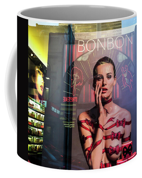 Mannequin Coffee Mug featuring the photograph Bonbon by Alex Lapidus