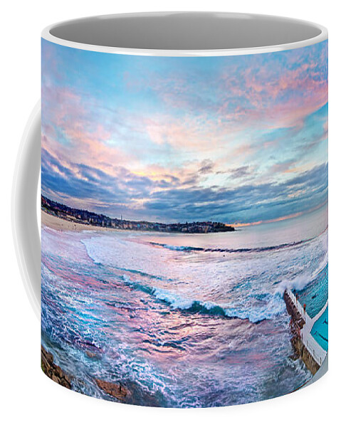 Bondi Beach Coffee Mug featuring the photograph Bondi Beach Icebergs by Az Jackson