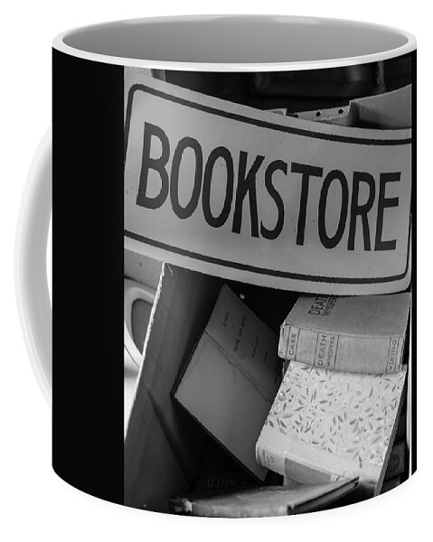 Books Coffee Mug featuring the photograph Bookstore in a Box by Liz Albro