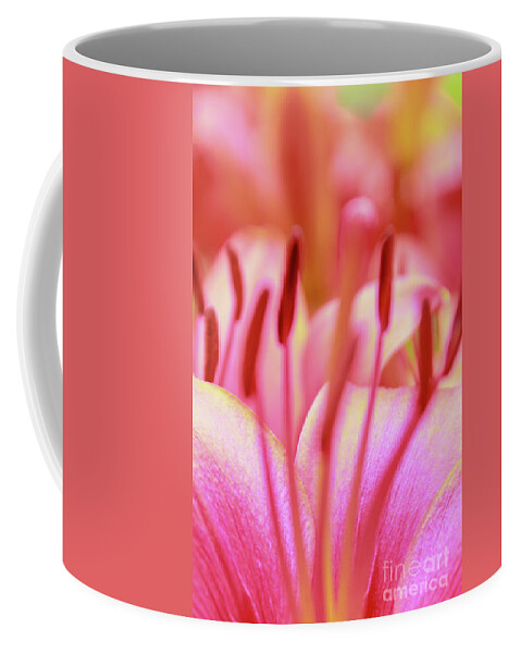 Flower Coffee Mug featuring the photograph Born to Blush by Becqi Sherman