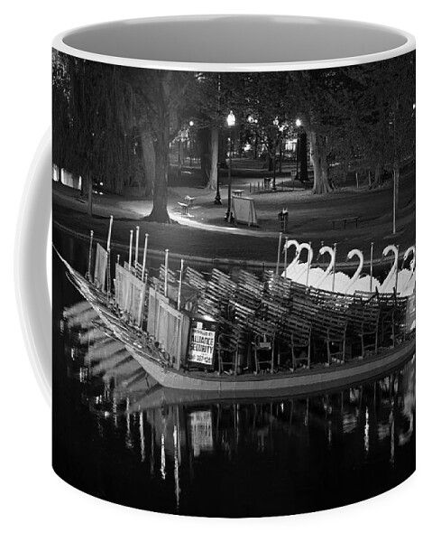 Boston Swan Boat Coffee Mug featuring the photograph Boston Swan Boat by Juergen Roth
