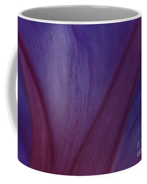 Floral Coffee Mug featuring the photograph Into Purple by John F Tsumas