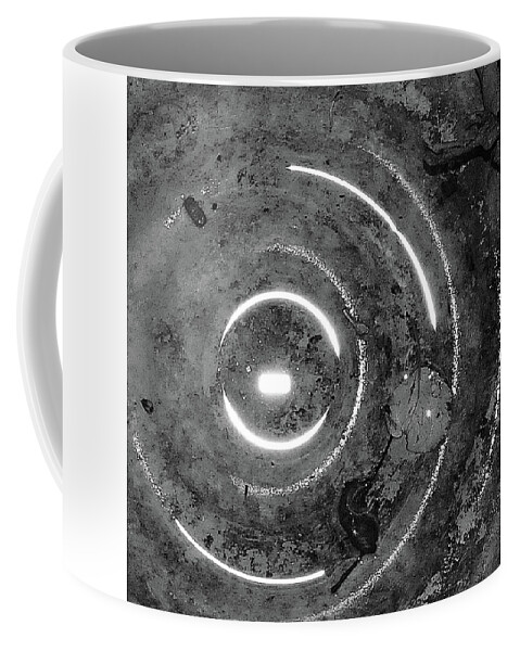 Circle Coffee Mug featuring the photograph Bottom of the Barrel by Ted Keller