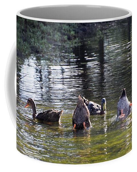 Rouen Coffee Mug featuring the photograph Bottoms Up by Cheryl McClure