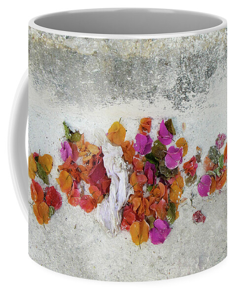 Insight Coffee Mug featuring the photograph Bougainvillea's Last Reunion by Marc Nader