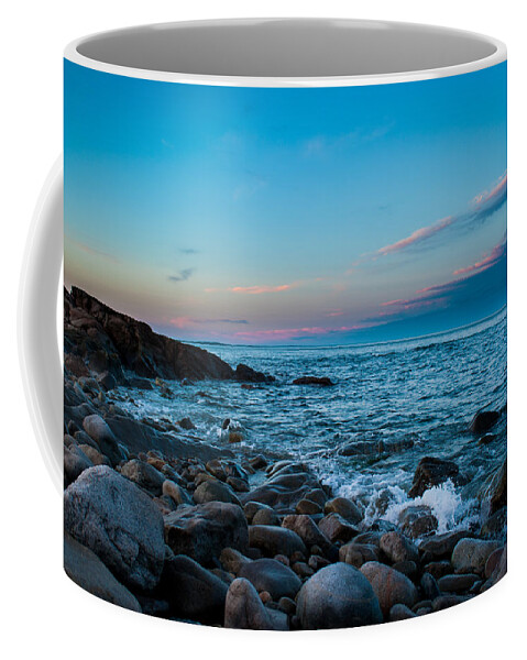 Nature Coffee Mug featuring the photograph Boulder Beach by Jeff Phillippi