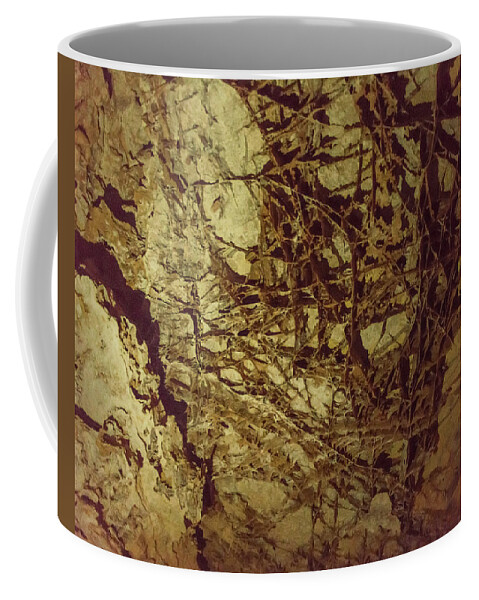 Boxwork Coffee Mug featuring the photograph Boxwork in Wind Caves by Brenda Jacobs