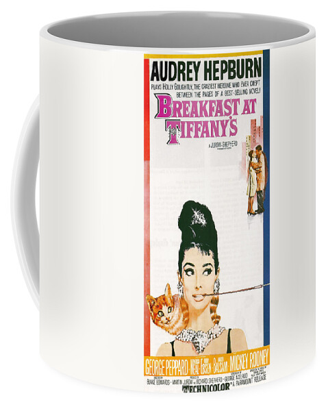 Audrey Hepburn Coffee Mug featuring the photograph Breakfast At Tiffany's by Georgia Fowler