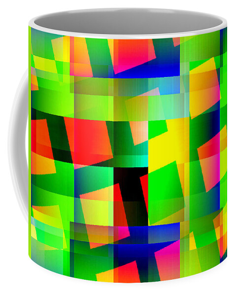 #abstracts #acrylic #artgallery # #artist #artnews # #artwork # #callforart #callforentries #colour #creative # #paint #painting #paintings #photograph #photography #photoshoot #photoshop #photoshopped Coffee Mug featuring the digital art Breaking Boundaries Part 2 by The Lovelock experience