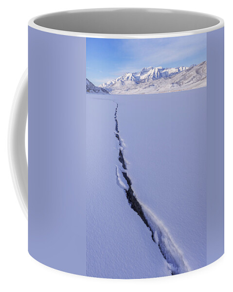 Breaking Ice Coffee Mug featuring the photograph Breaking Ice by Chad Dutson