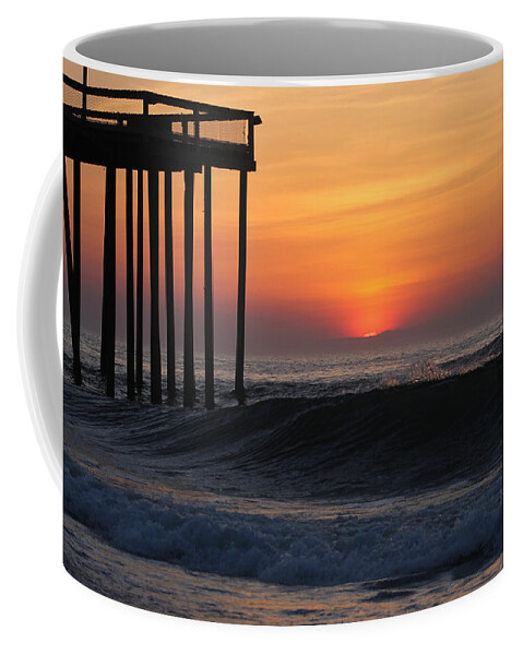 Sun Coffee Mug featuring the photograph Breaking Sunrise by Robert Banach