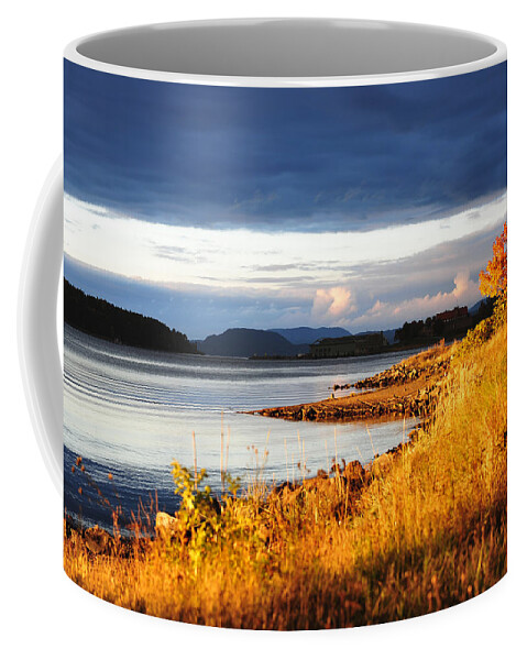 October Coffee Mug featuring the photograph Breathing the Autumn Air by Randi Grace Nilsberg