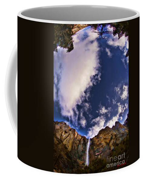 Bridalveil Fall Coffee Mug featuring the photograph Bridalveil Fall Yosemite by Blake Richards