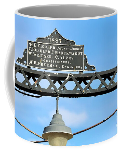  Coffee Mug featuring the photograph Bridge by Jeff Downs